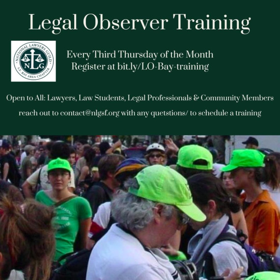 NLG Legal Observer Training